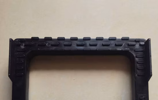 Paso de acero de aleación de aluminio de paso de boca de hierro negro para la materia prima de construcción