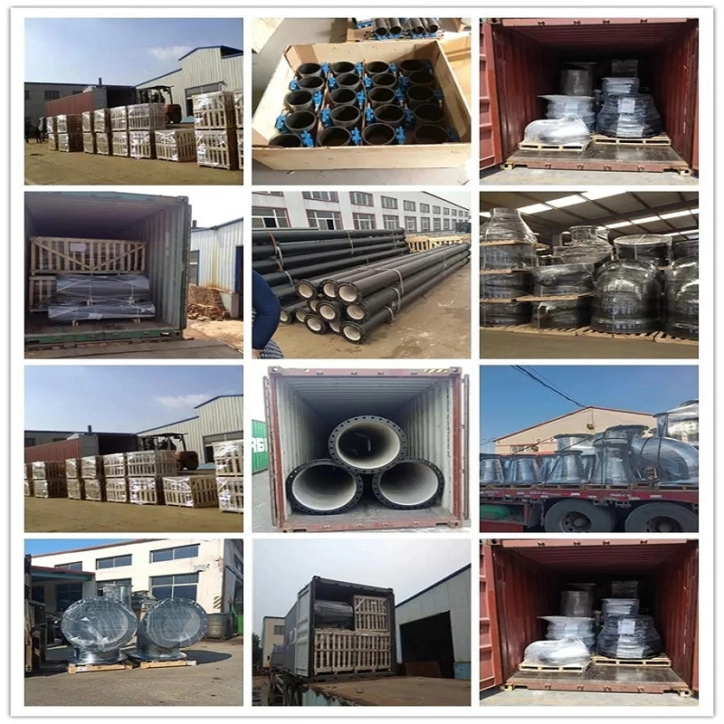 ISO2531 En545 En598 Zinc/Bitumen/Epoxy Ductile Iron Pipe Fitting