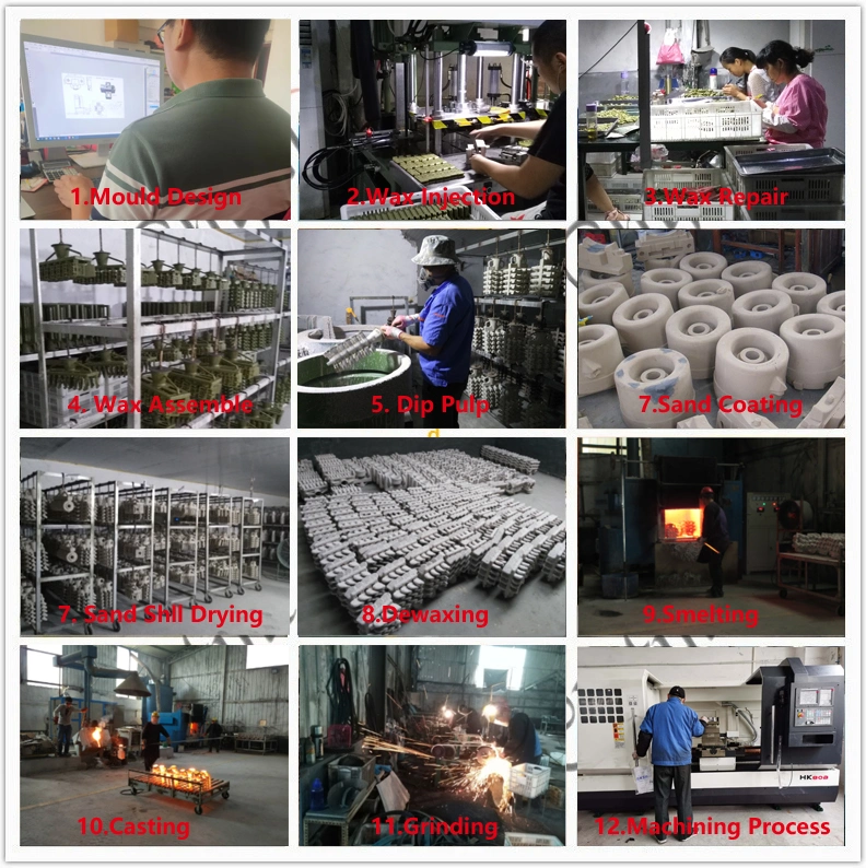 Custom Precision Casting CNC Machining Fire Hydrant Casting Elbow